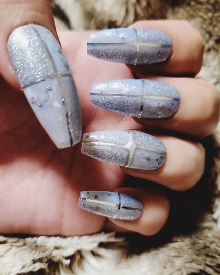 ジェルネイル(ライト対応)/セリア/ジェルネイルを使ったクチコミ(3枚目)