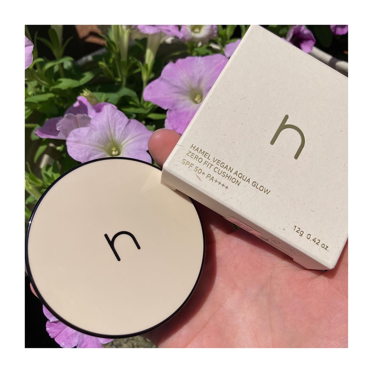 ヴィーガンアクアゼロフィットクッション/HAMEL/クッションファンデーションを使ったクチコミ（1枚目）