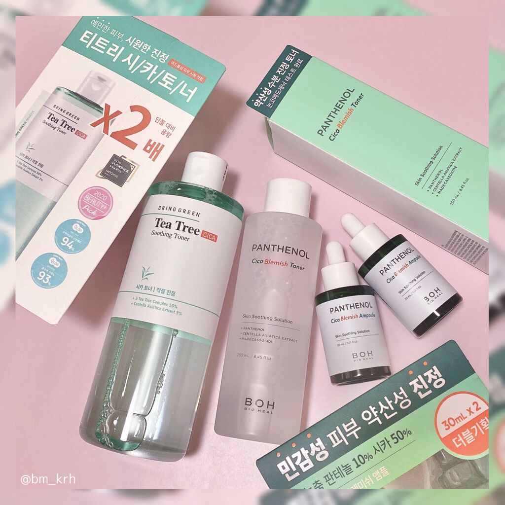 パンテノールシカブレミッシュトナー/BIOHEAL BOH/化粧水を使ったクチコミ（1枚目）