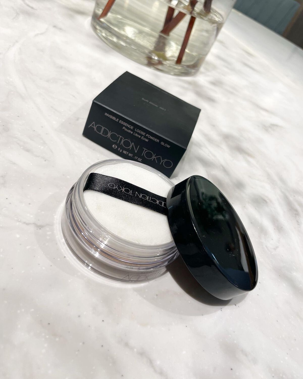 インビジブル エッセンス ルースパウダー トランスルーセント /ADDICTION/ルースパウダーを使ったクチコミ（1枚目）