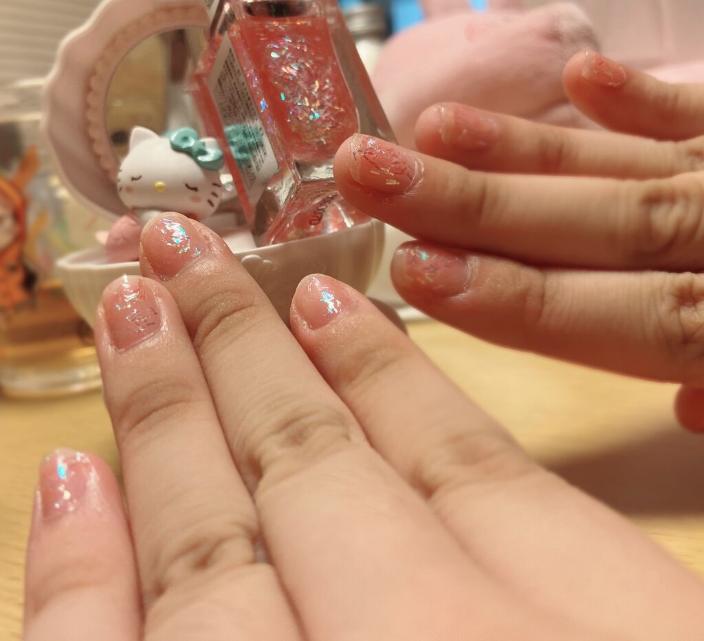 Somptueux(ソンプチュー) ネイルポリッシュ/DAISO/マニキュアを使ったクチコミ（2枚目）