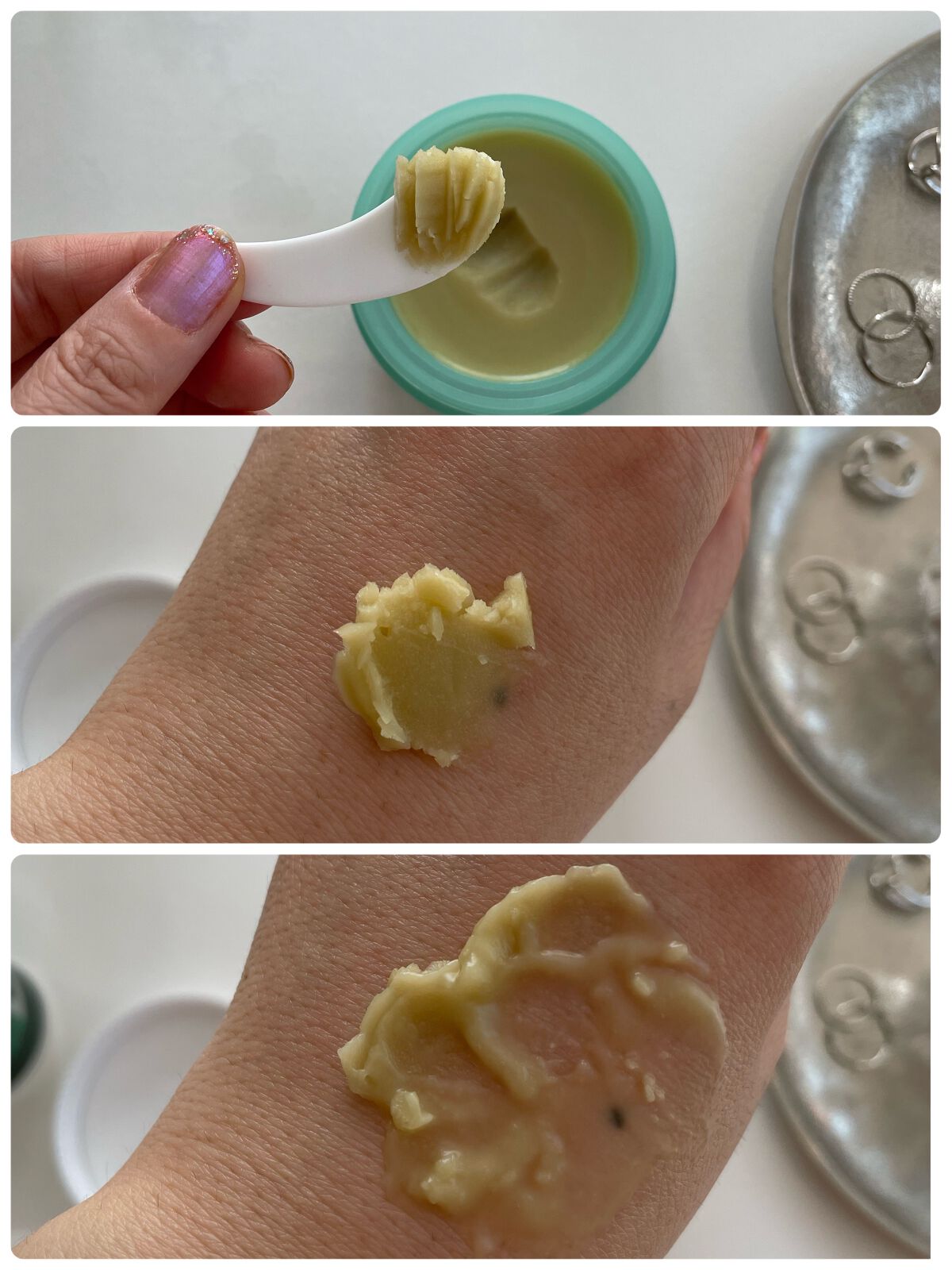 グリーンティーピュアクレンジングバームⅡ/YADAH/クレンジングバームを使ったクチコミ(3枚目)