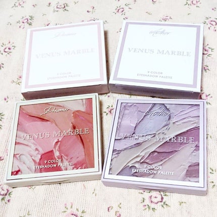 VenusMarble 9色アイシャドウパレット/Venus Marble/アイシャドウパレットを使ったクチコミ(4枚目)