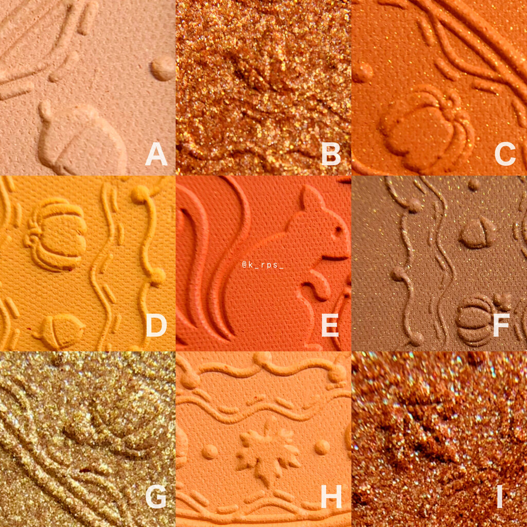 クォーツ 9色アイシャドウパレット(ドリームランドアイシャドウ) J13 ハチミツパンプキン/ZEESEA/アイシャドウパレットを使ったクチコミ（3枚目）