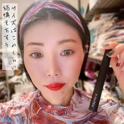 エーメイク グリッタースティック/A/mAke/グリッターを使ったクチコミ(3枚目)