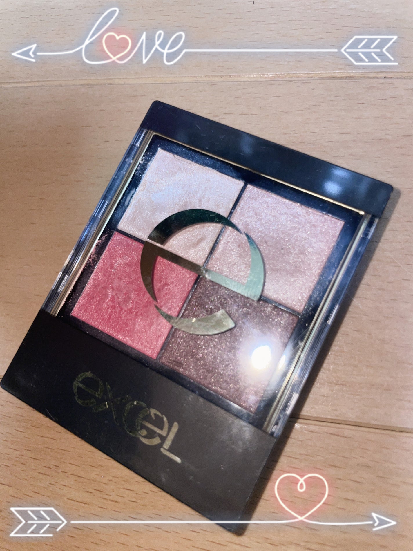 リアルクローズシャドウ/excel/アイシャドウパレットを使ったクチコミ(1枚目)