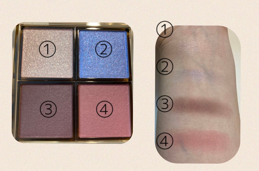 アイプランナーパレット/excel/アイシャドウパレットを使ったクチコミ(2枚目)