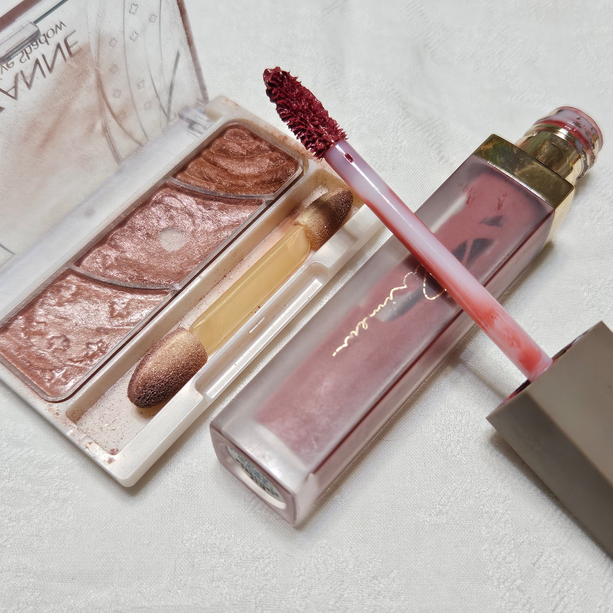 トーンアップアイシャドウ/CEZANNE/アイシャドウパレットを使ったクチコミ（1枚目）