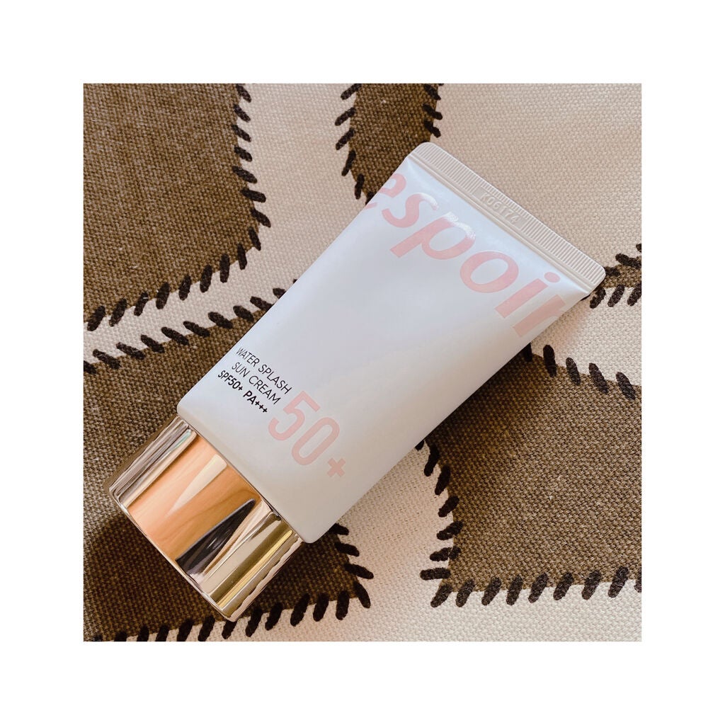 ウォータースプラッシュサンクリーム/espoir/日焼け止め・UVケアを使ったクチコミ(1枚目)