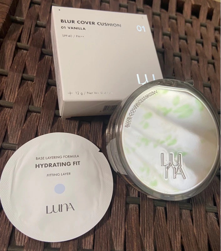 ブラーカバークッション/LUNA/クッションファンデーションを使ったクチコミ（2枚目）