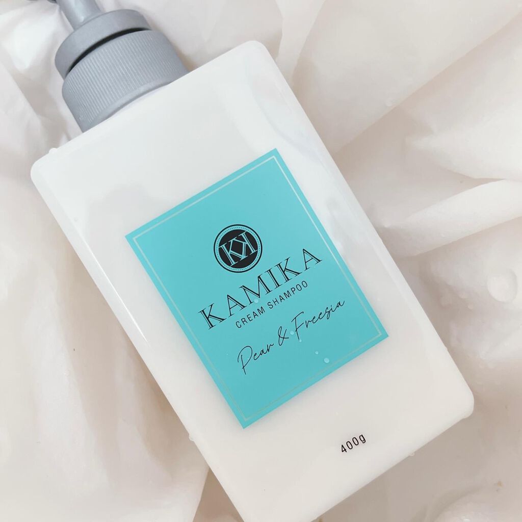 黒髪クリームシャンプー/KAMIKA/シャンプー・コンディショナーを使ったクチコミ(4枚目)