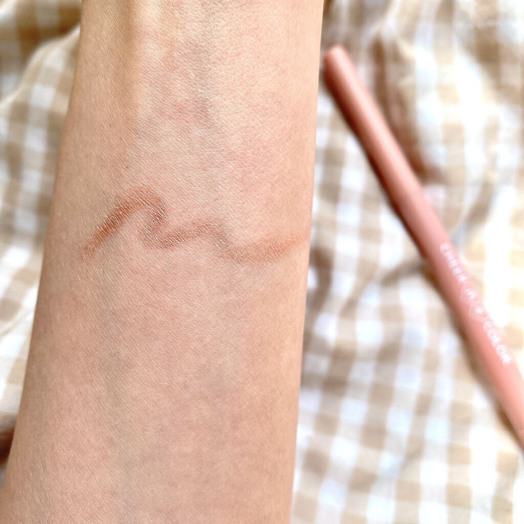 CHEER me COLOR ジェルアイライナー/セリア/ジェルアイライナーを使ったクチコミ（3枚目）