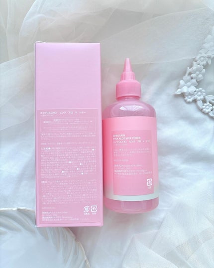 ピンクアロエビタトナー/APRILSKIN/化粧水を使ったクチコミ(6枚目)