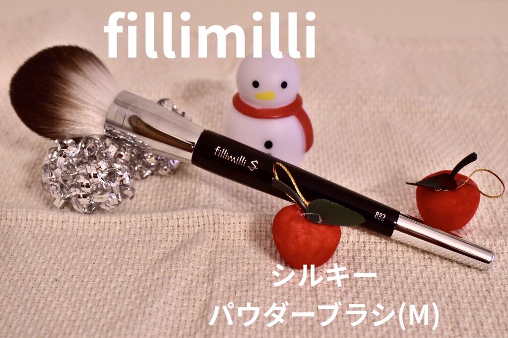 okhee フェイスパウダーブラシ/SOOA DOR/メイクブラシを使ったクチコミ（2枚目）