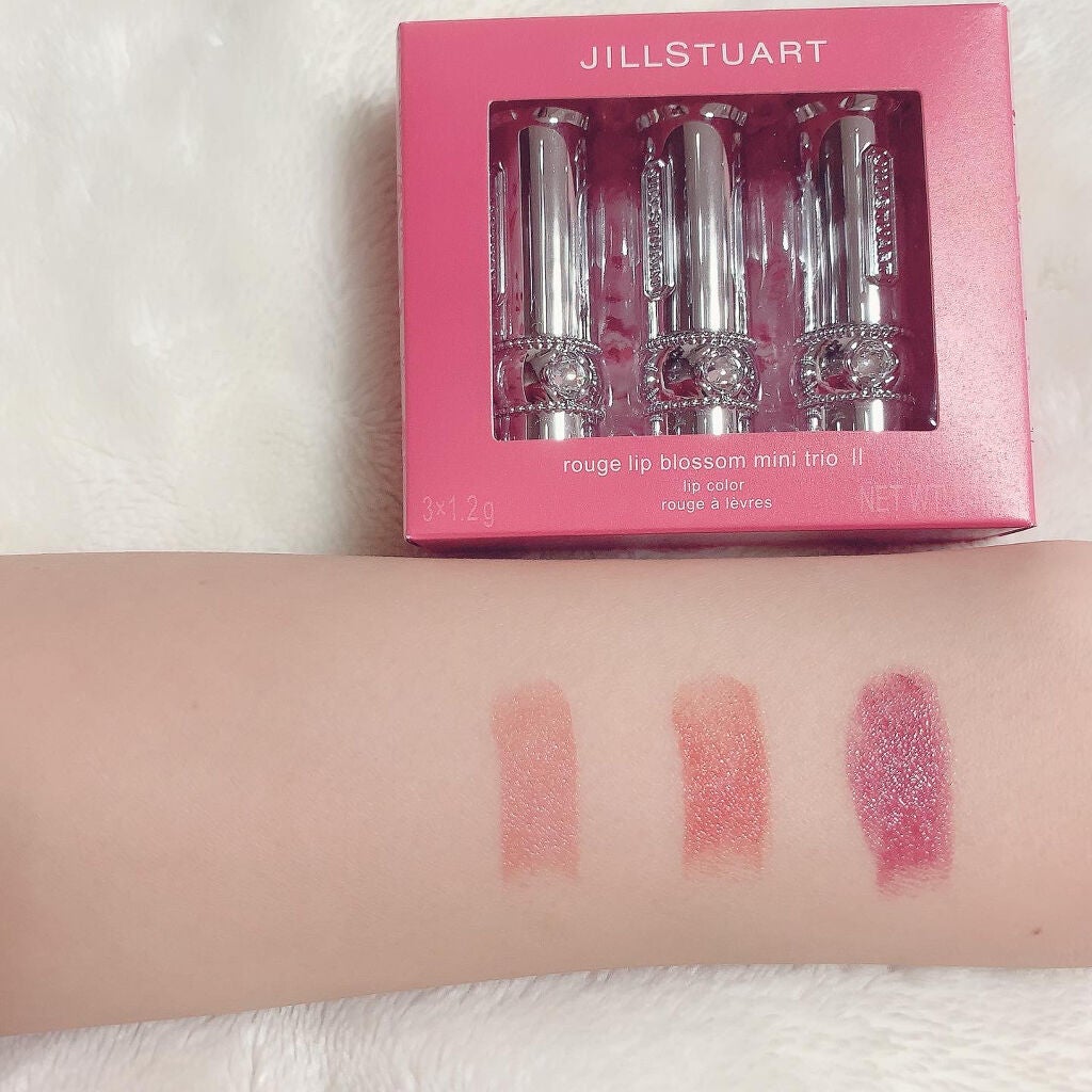 まほにゃん on LIPS 「JILLSTUARTRougeLipBlossomMiniTr..」(2枚目)