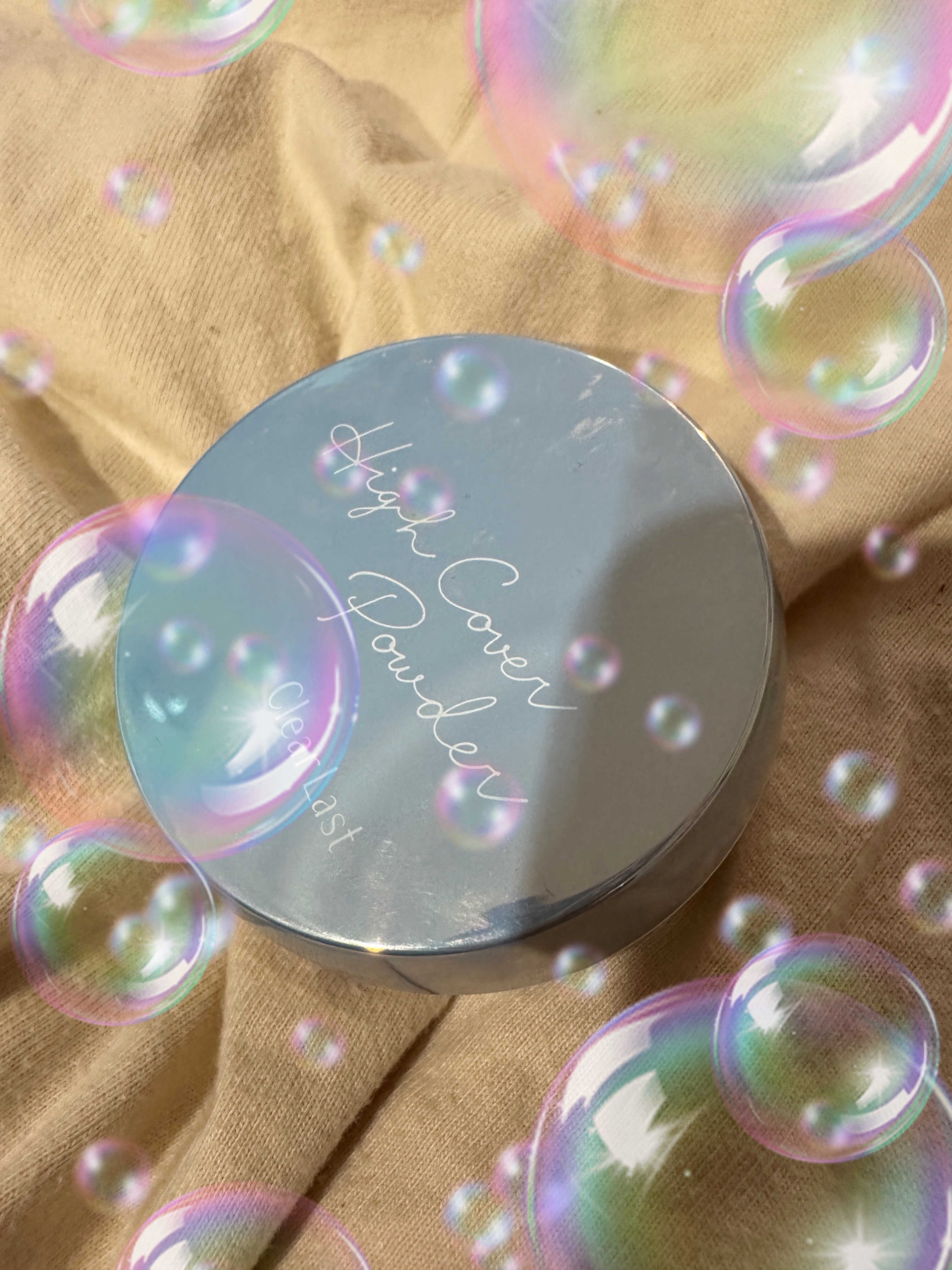 フェイスパウダー ハイカバー N キラ肌オークル/クリアラスト/プレストパウダーを使ったクチコミ（1枚目）