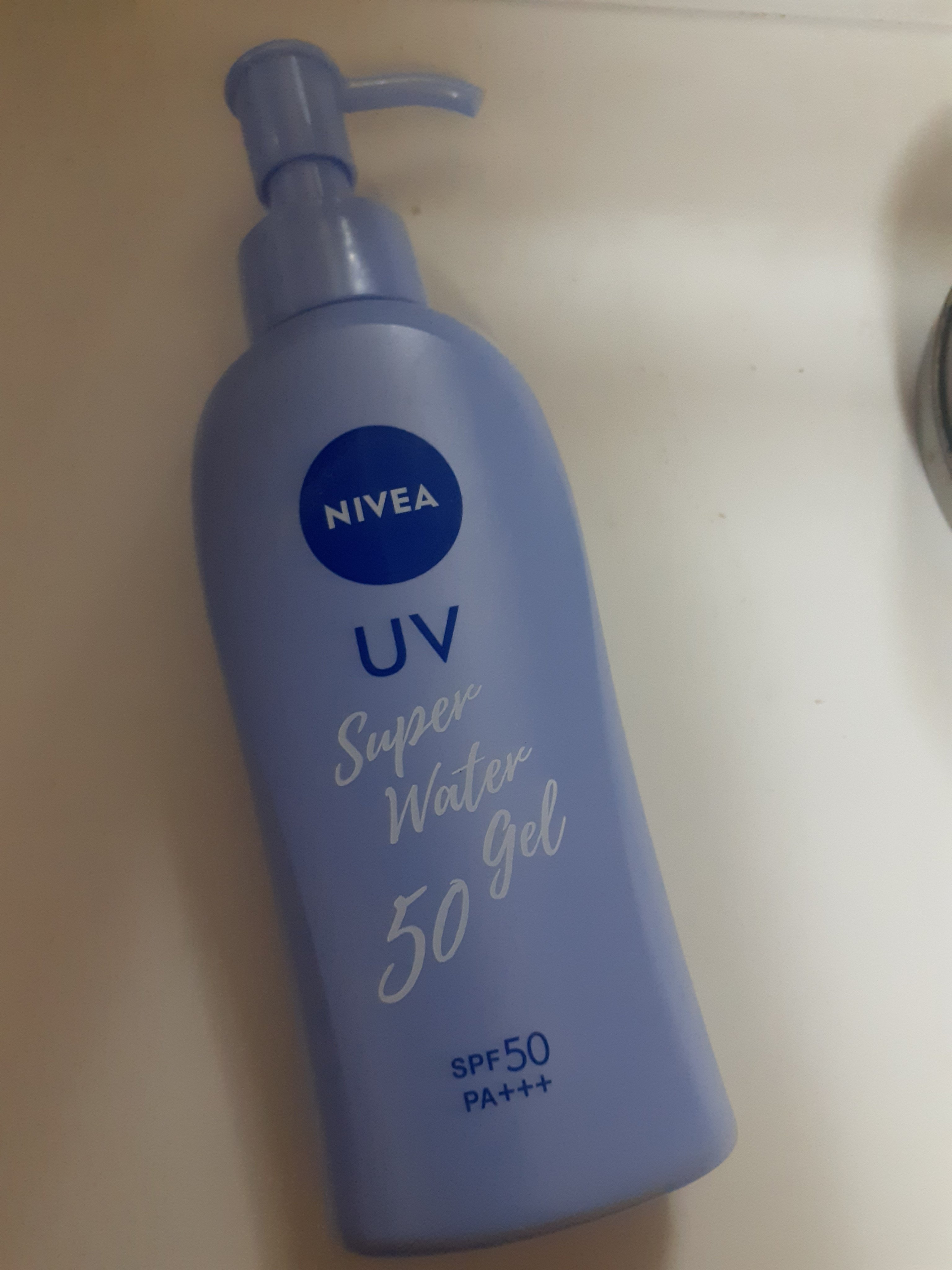 ニベアUV ウォータージェル SPF50/ニベア/日焼け止めジェルを使ったクチコミ（1枚目）