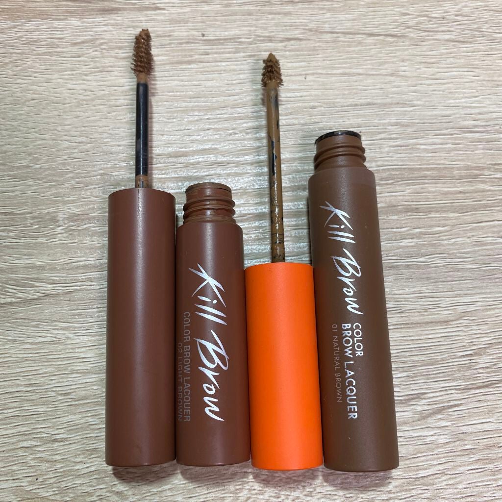 キル ブロウ カラー ブロウ ラッカー/CLIO/眉マスカラを使ったクチコミ(2枚目)