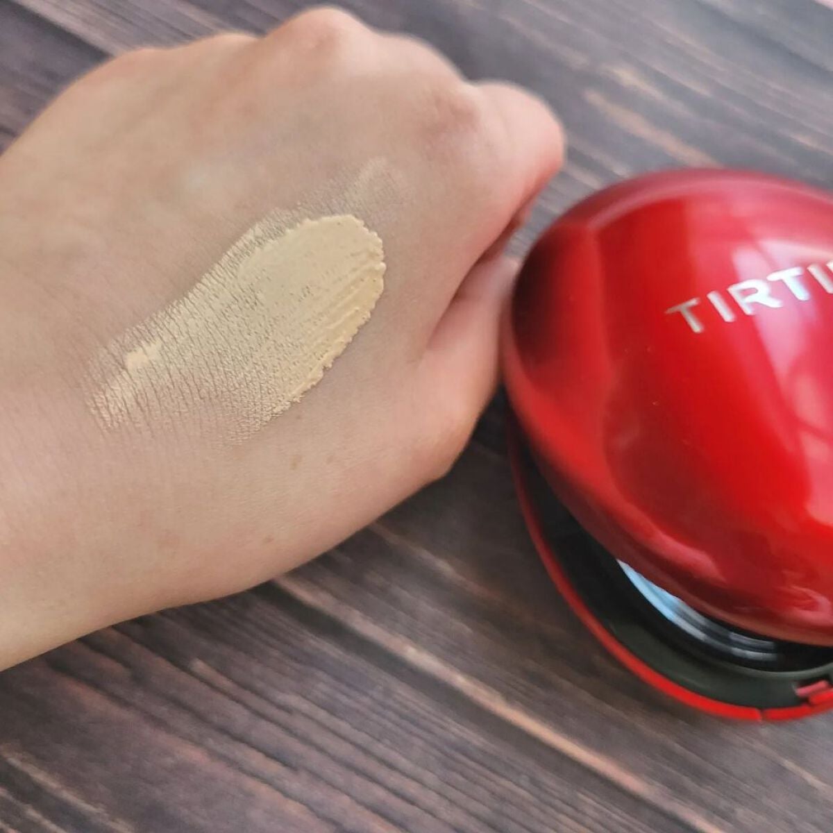 マスク フィット レッド クッション/TIRTIR(ティルティル)/クッションファンデーションを使ったクチコミ(5枚目)