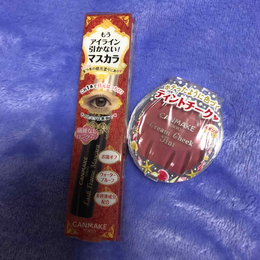 クリームチーク ティント/キャンメイク/ジェル・クリームチークを使ったクチコミ(1枚目)