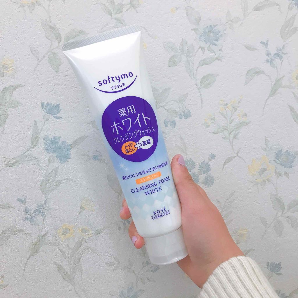ソフティモ 薬用ホワイト クレンジングウォッシュ/ソフティモ/洗顔フォームを使ったクチコミ（1枚目）