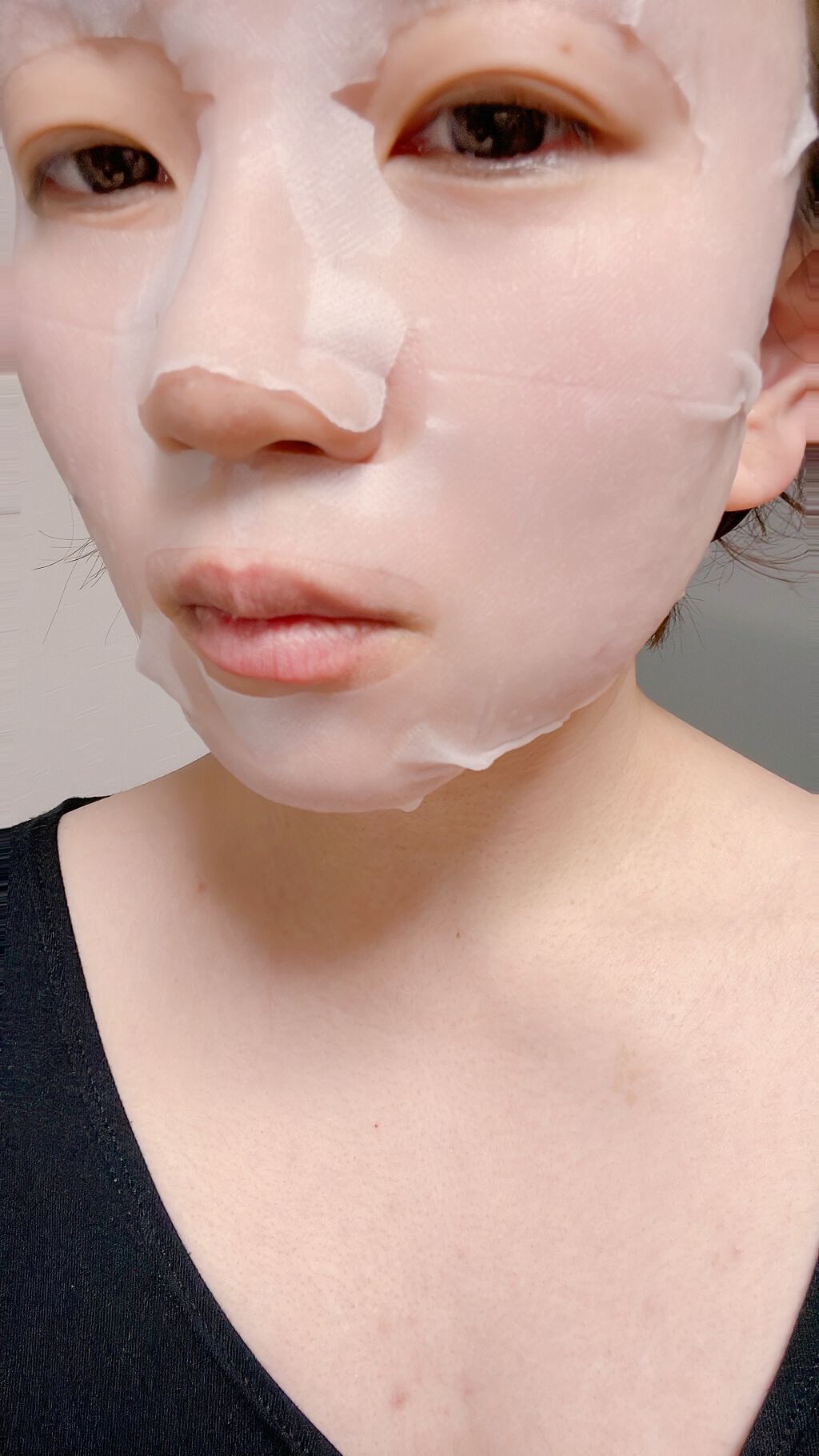 デイリーケアマスク ヒアルロン酸＆グレープフルーツ/RISM/シートマスク・パックを使ったクチコミ（2枚目）