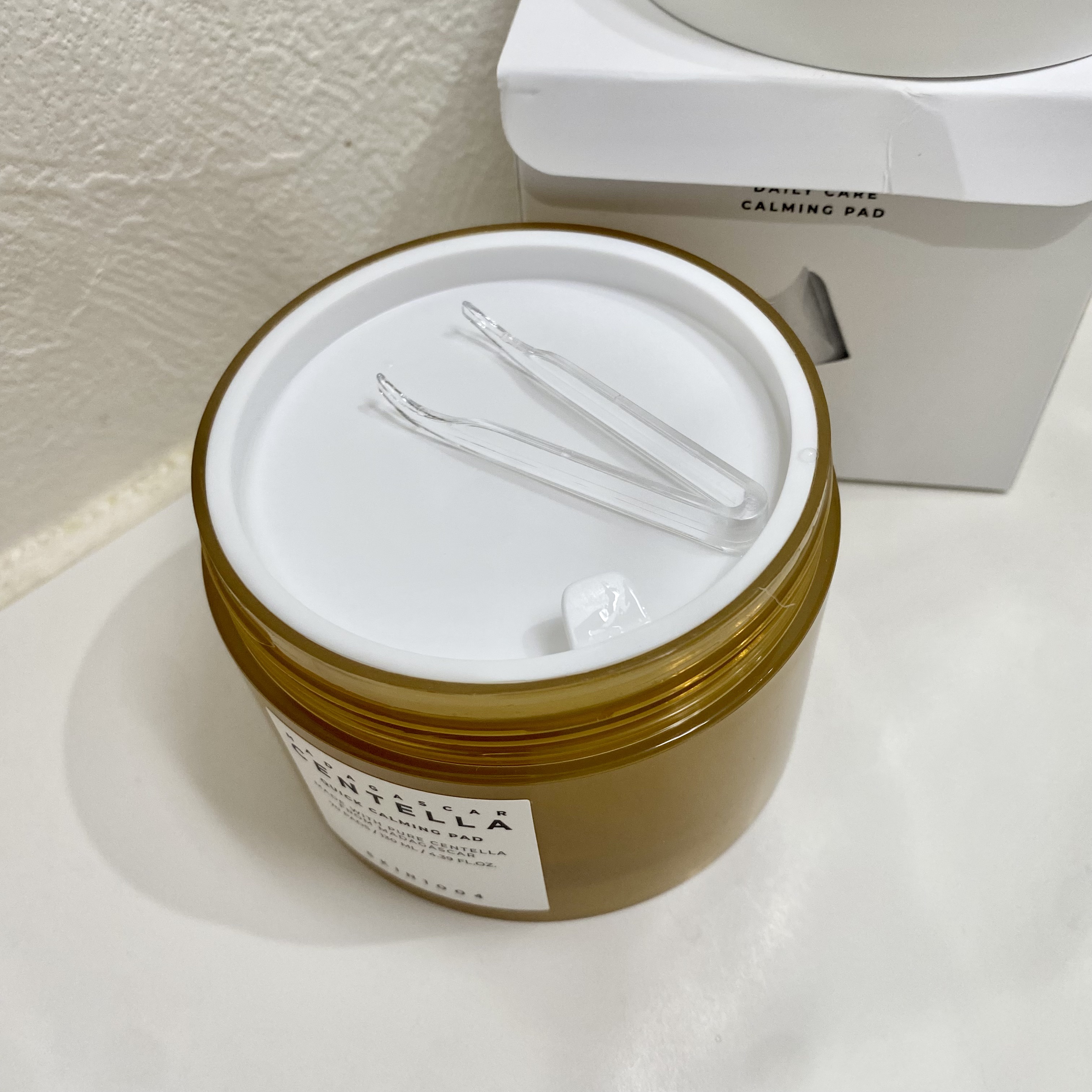 センテラ クイックカーミングパッド/SKIN1004/トナーパッドを使ったクチコミ（3枚目）