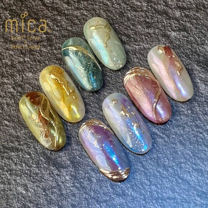 r.kira.nail on LIPS 「【mica】ミーカさん知ってますか🤗❔どんなデザインも上品なパ..」(2枚目)