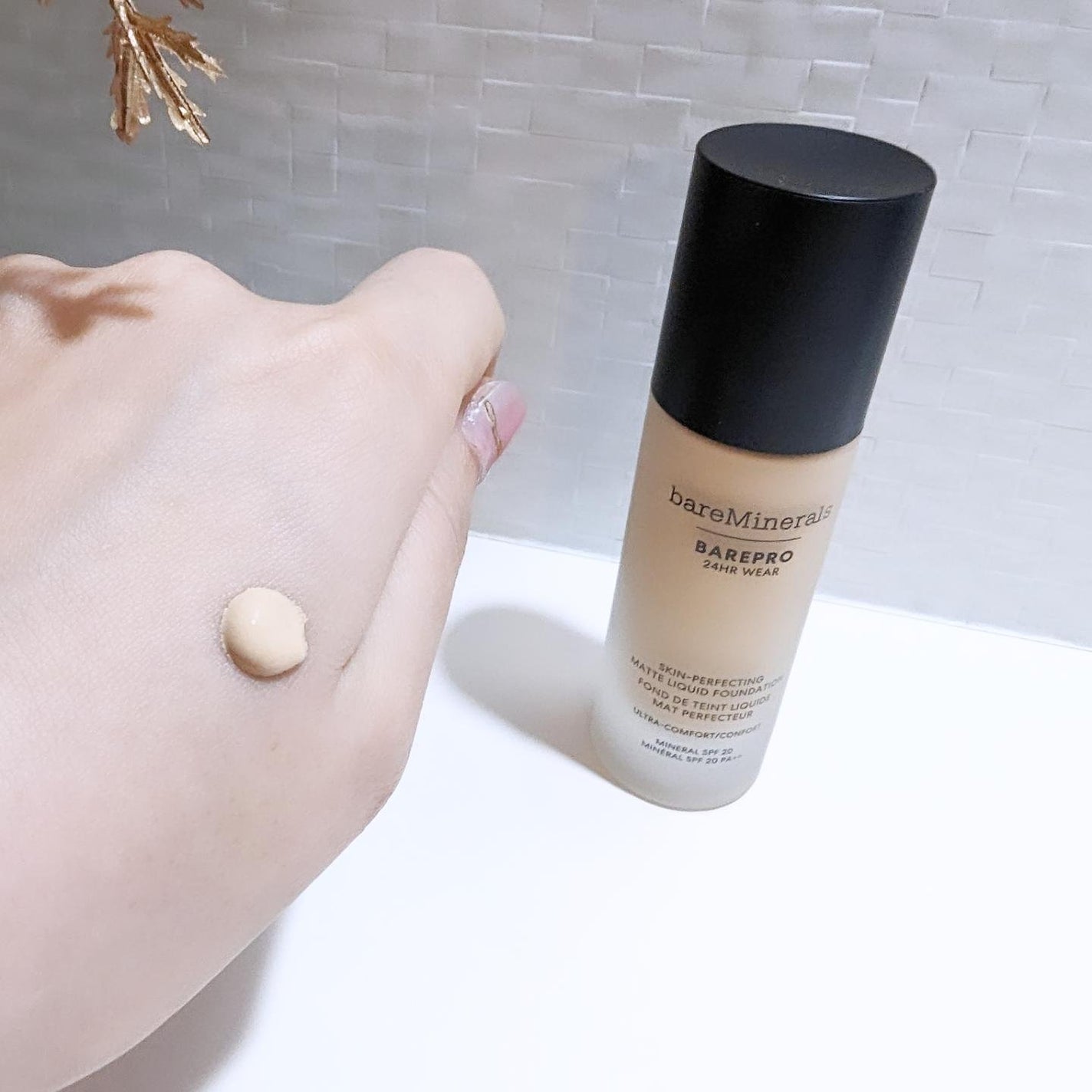 ベアプロ 24HR リキッド ファンデーション/bareMinerals/リキッドファンデーションを使ったクチコミ(3枚目)