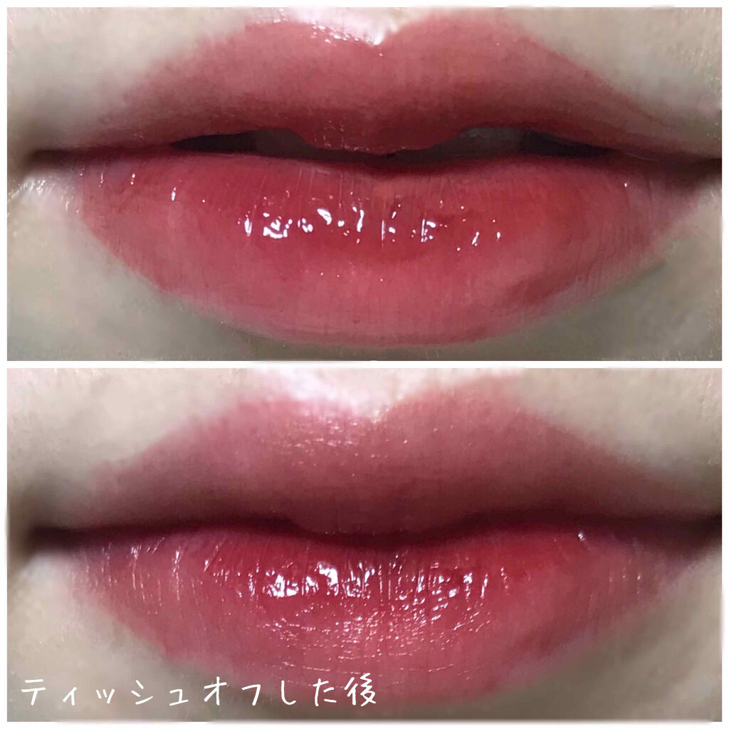 グラスティングウォーターティント/rom&nd/リップティントを使ったクチコミ（2枚目）