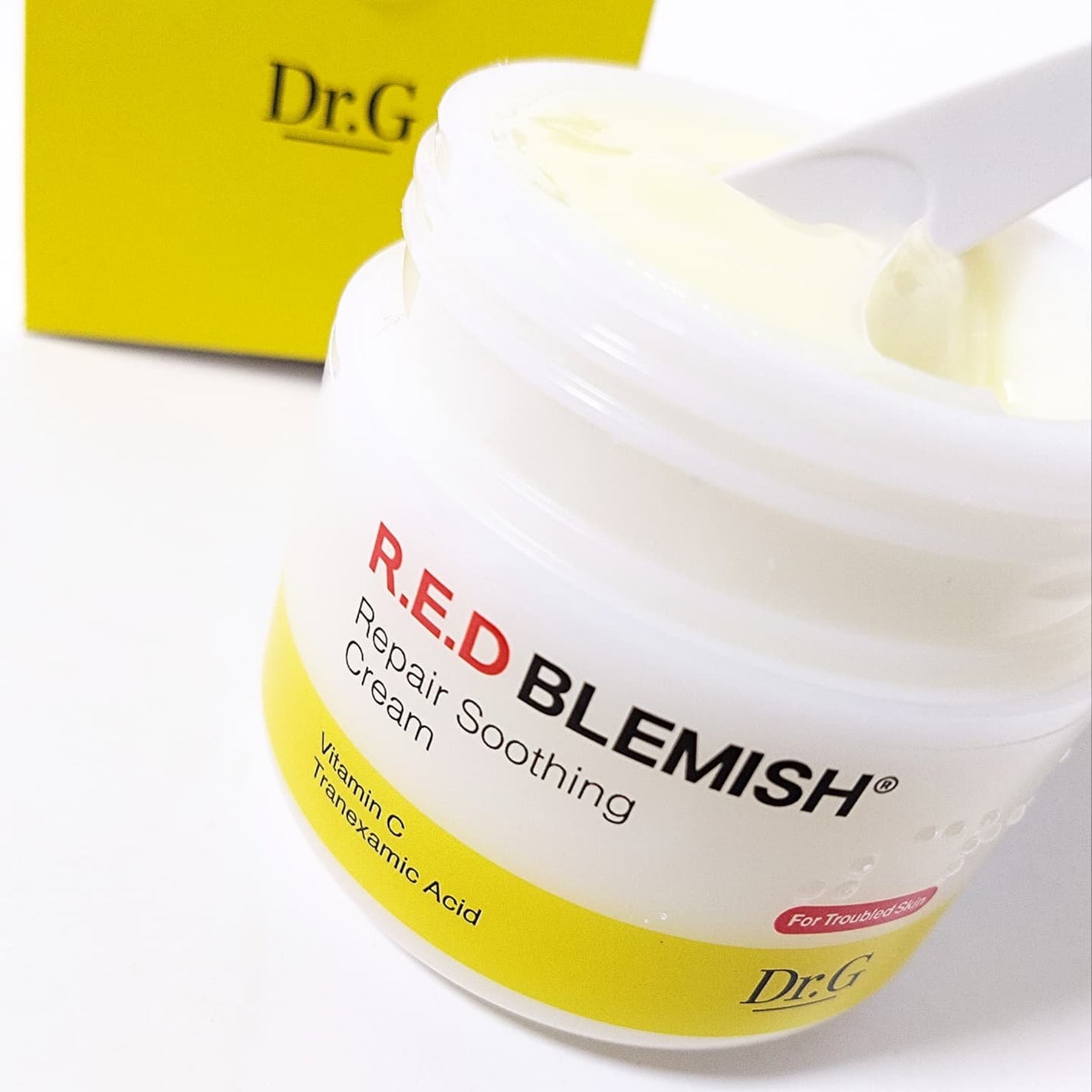 レッドブレミッシュ リペアスージングクリーム/Dr.G/フェイスクリームを使ったクチコミ(1枚目)