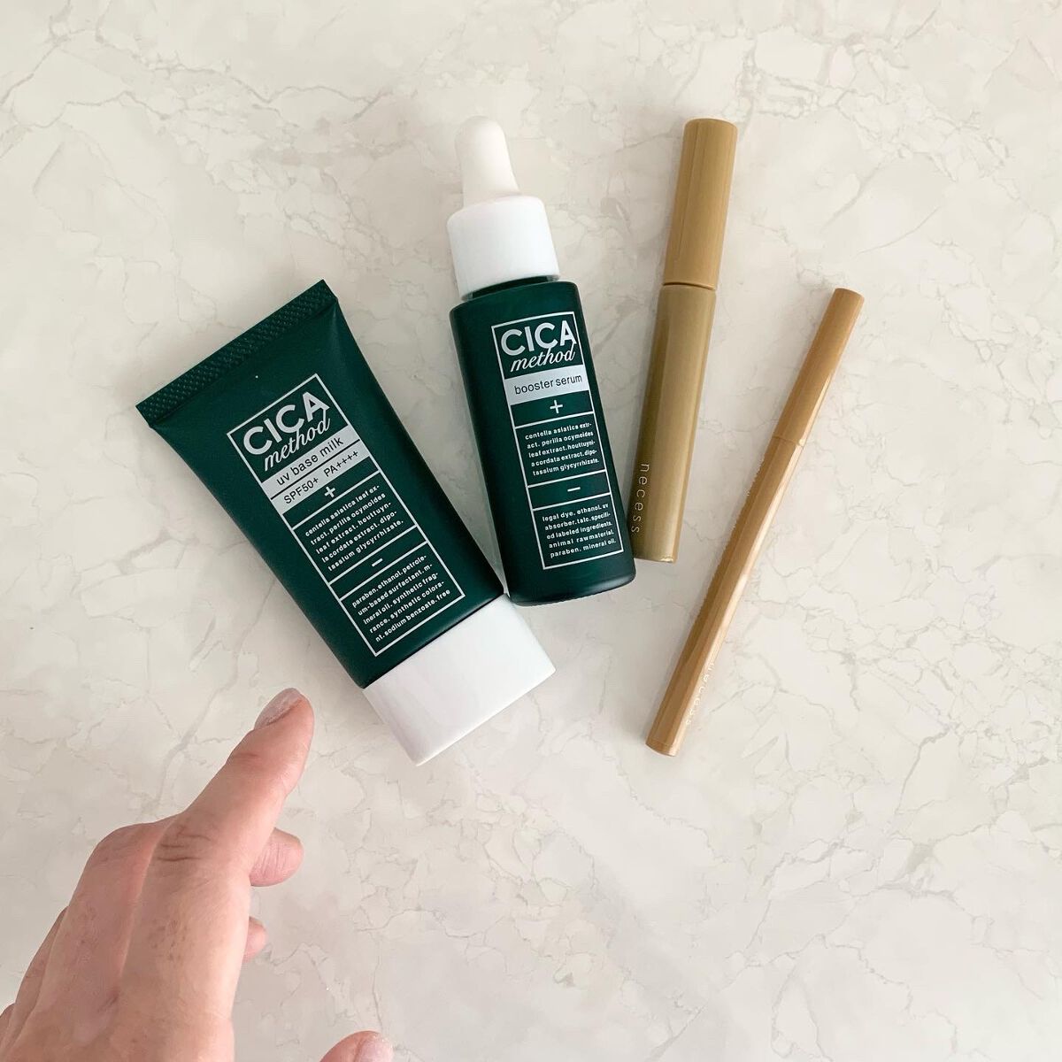 necess まゆ書き足し美容液ティント /コジット/眉ティントを使ったクチコミ(1枚目)