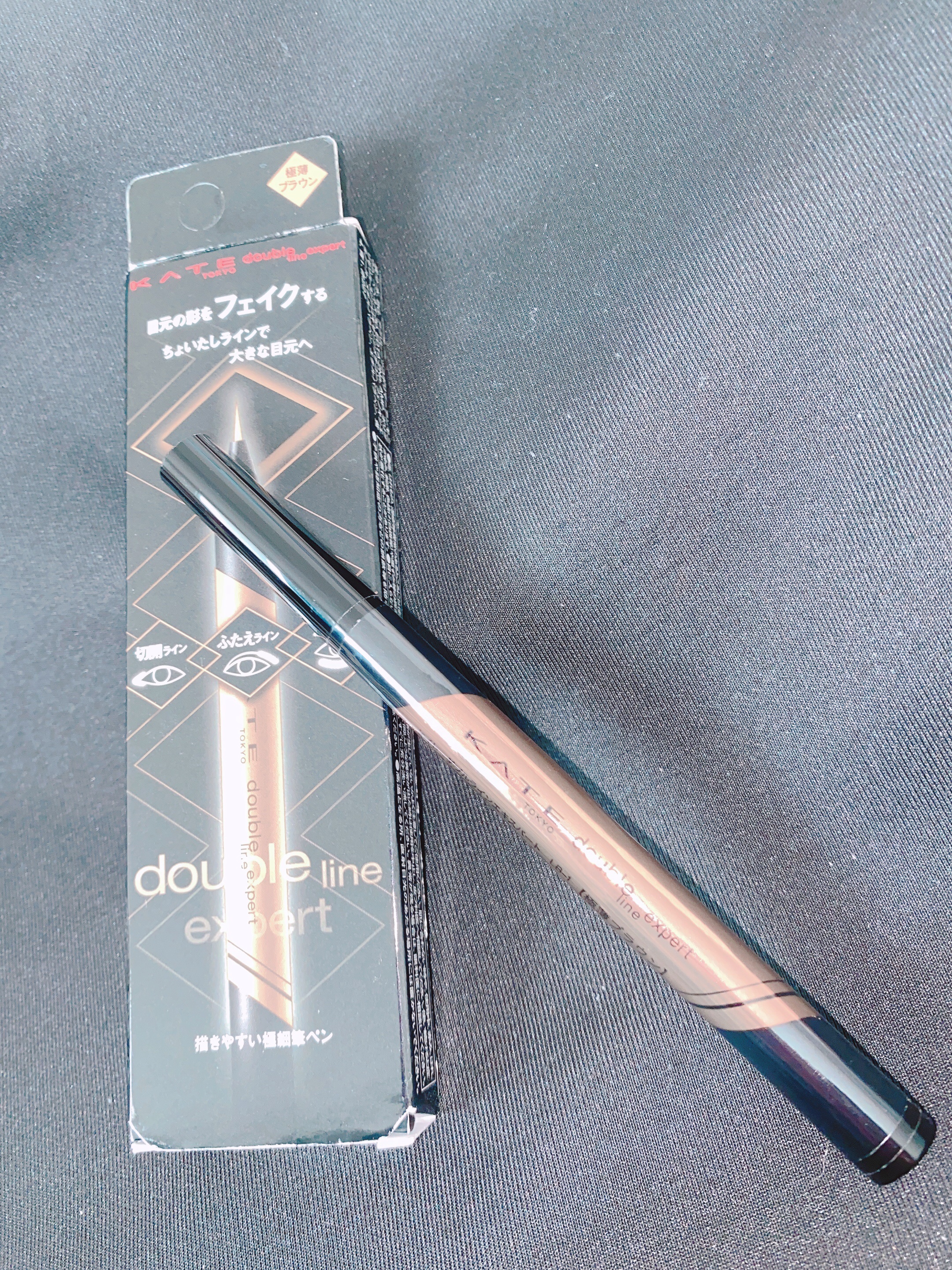 ダブルラインエキスパート/KATE/リキッドアイライナーを使ったクチコミ（1枚目）