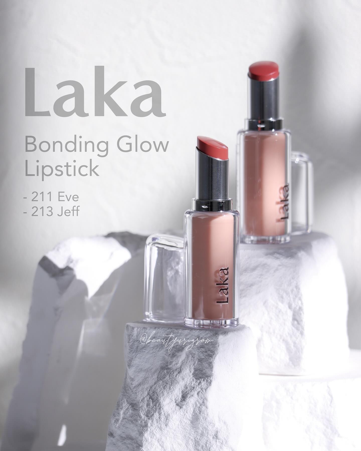 ボンディンググロウリップスティック/Laka/口紅を使ったクチコミ（1枚目）