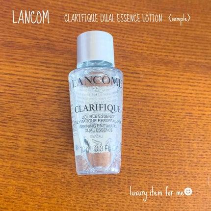 クラリフィック デュアル エッセンス ローション/LANCOME/化粧水を使ったクチコミ(1枚目)