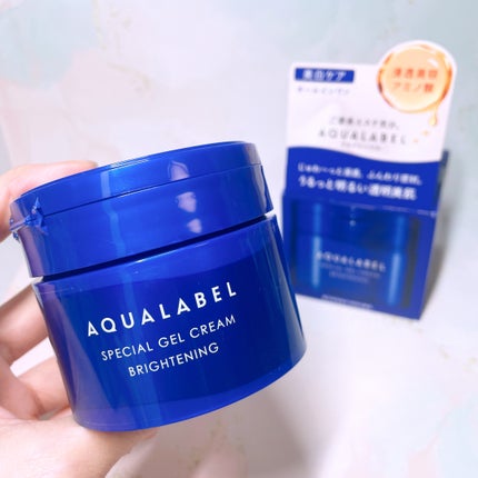 スペシャルジェルクリーム EX (ブライトニング) /アクアレーベル/オールインワン化粧品を使ったクチコミ(5枚目)