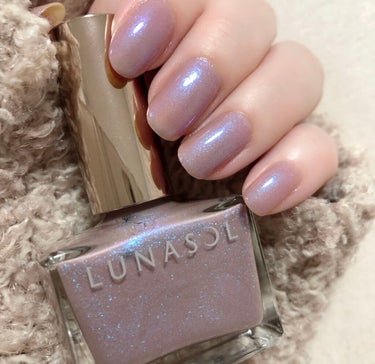 ルナソル ネイルポリッシュ EX18 Aurora Mauve（オーロラモーヴ）/LUNASOL/マニキュアを使ったクチコミ（3枚目）