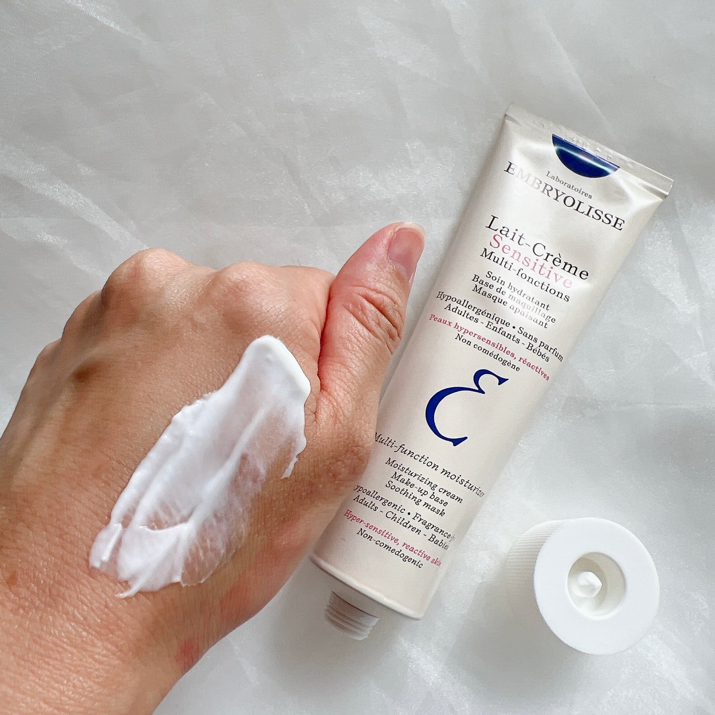 アンブリオリス モイスチャークリーム センシティブ/アンブリオリス/フェイスクリームを使ったクチコミ(4枚目)