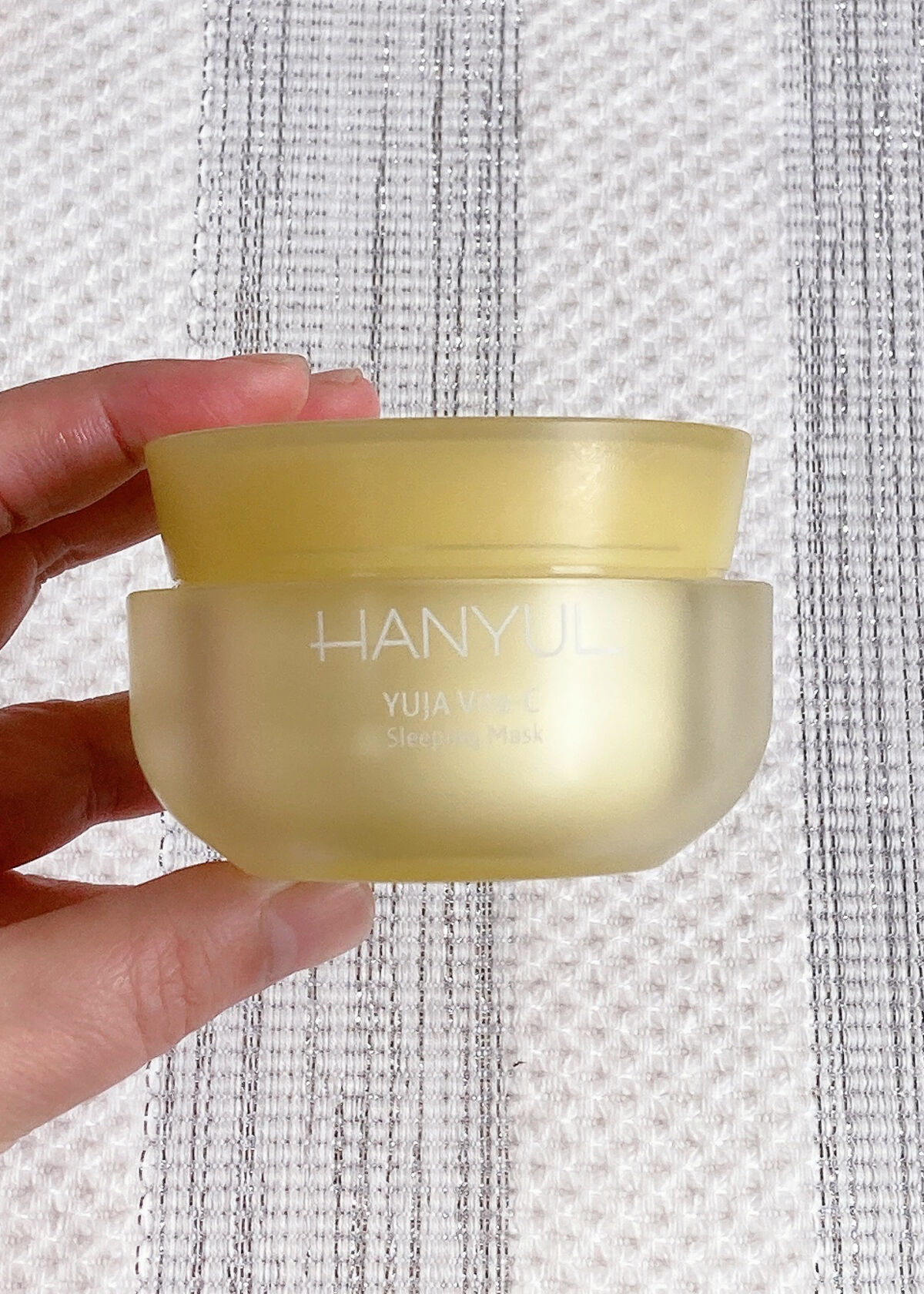 月光ゆず睡眠パック/HANYUL(ハンユル)/フェイスクリームを使ったクチコミ（3枚目）