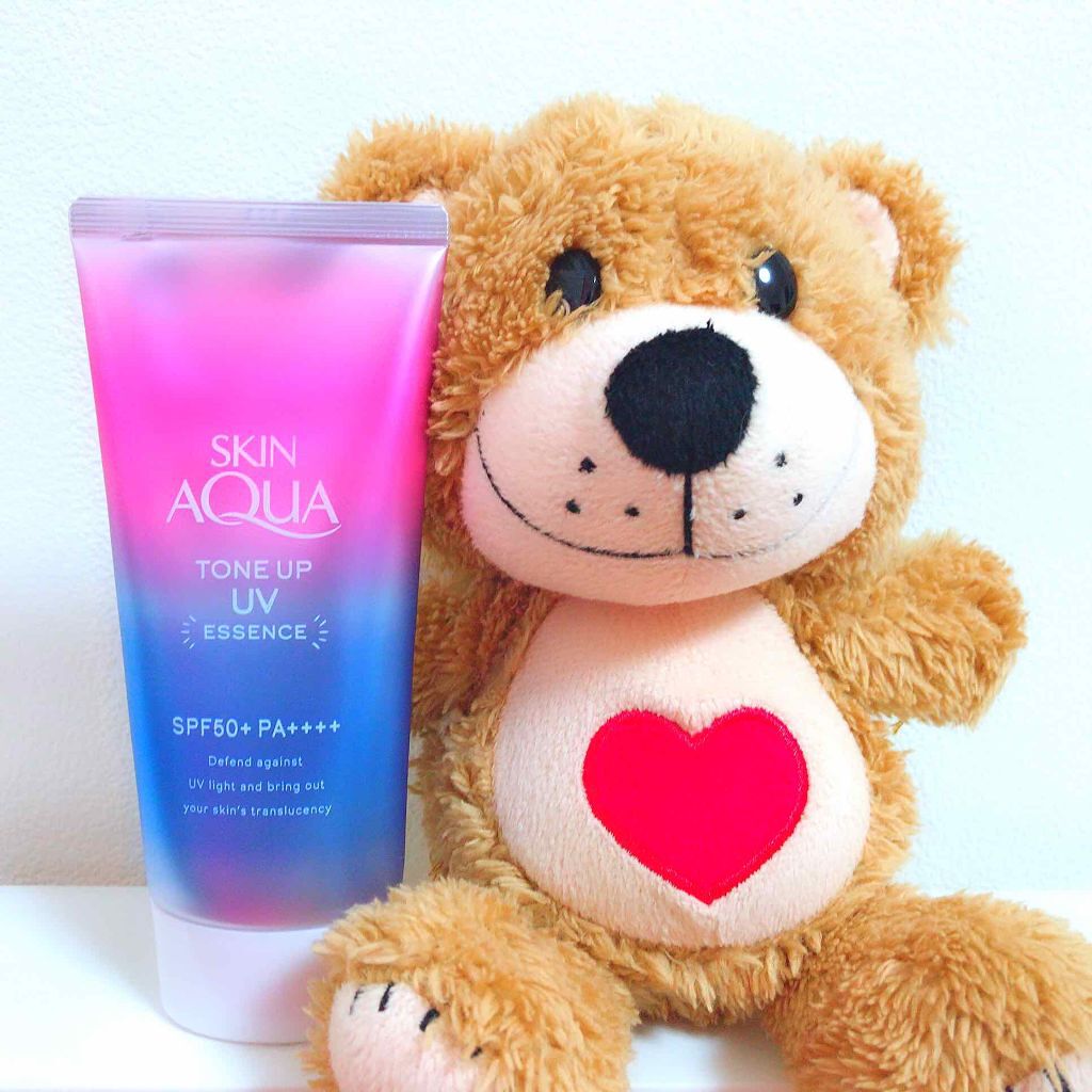 スキンアクア トーンアップUVエッセンス/スキンアクア/日焼け止めクリームを使ったクチコミ（1枚目）