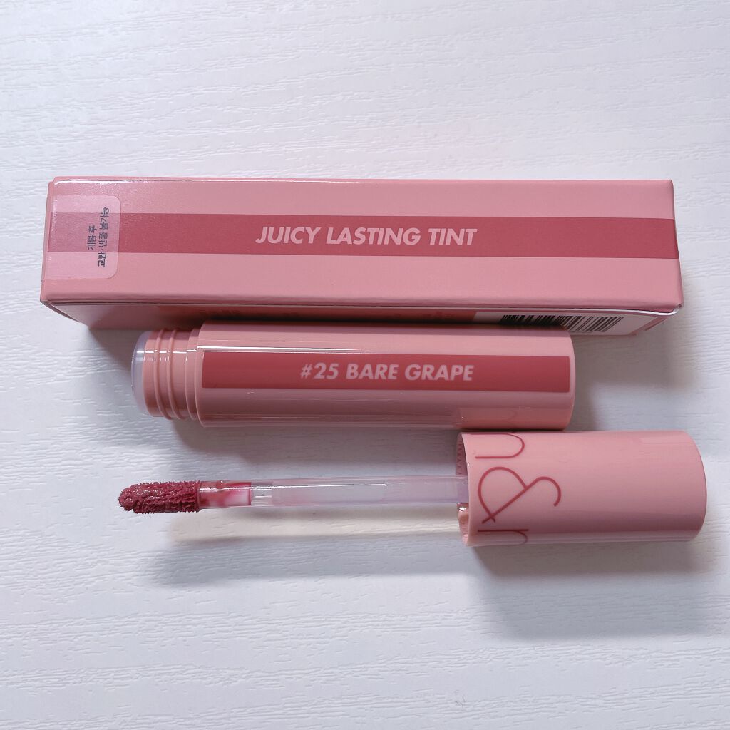 ジューシーラスティングティント/rom&nd/リップティントを使ったクチコミ(2枚目)