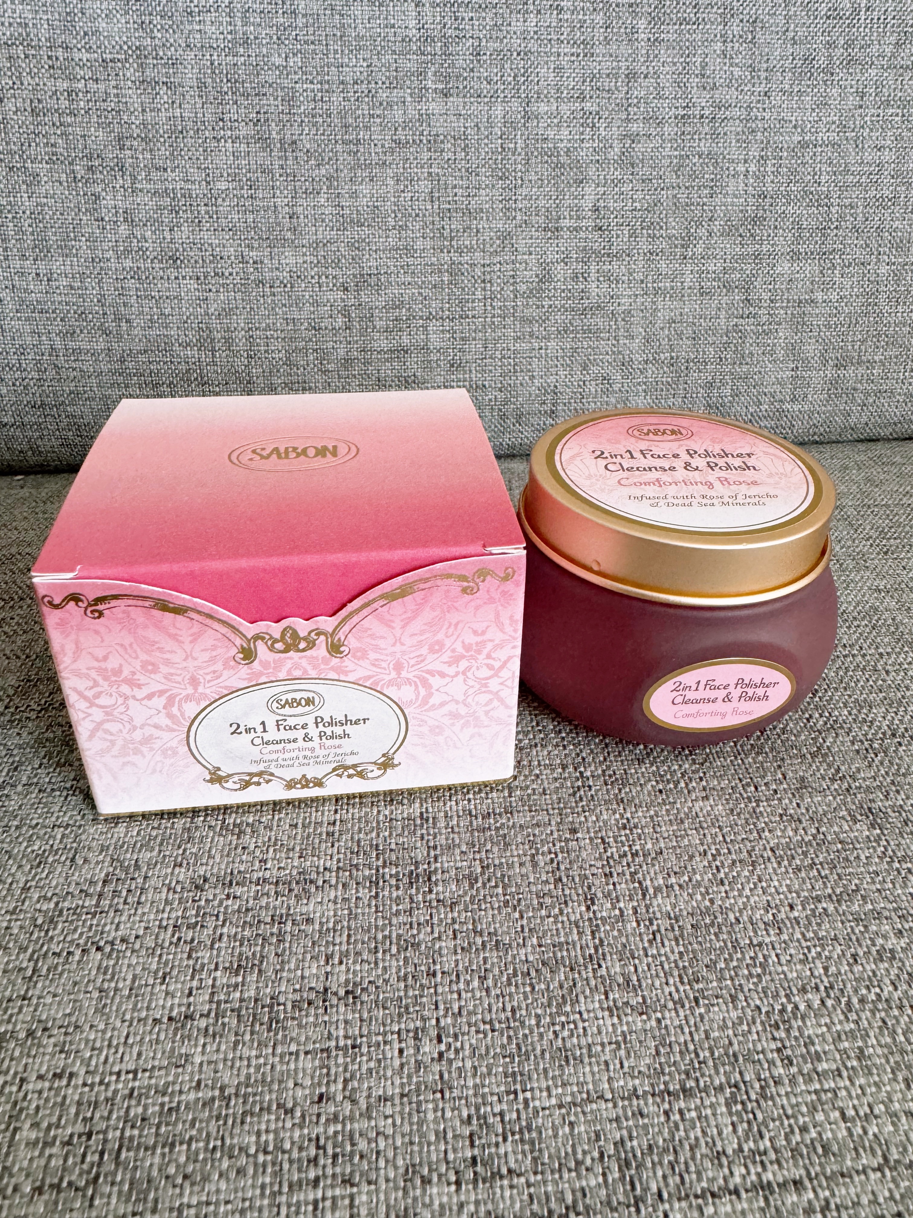 フェイスポリッシャー コンフォーティング・ローズ 125mL/SABON/スクラブ・ゴマージュを使ったクチコミ（1枚目）