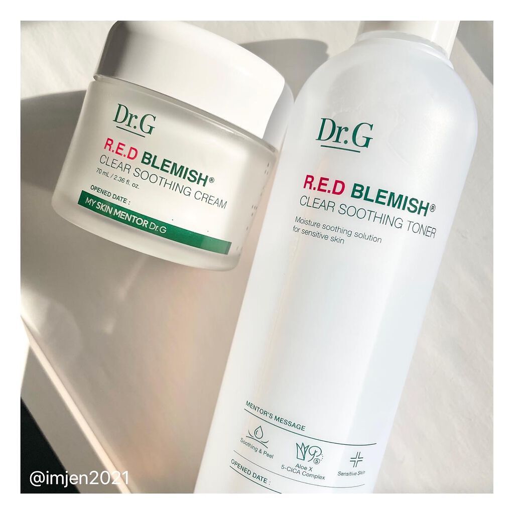 レッドブレミッシュ クリアスージングトナー/Dr.G/化粧水を使ったクチコミ（1枚目）