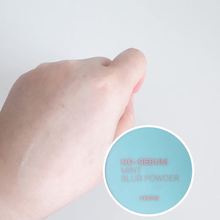 ノーセバムミントブラーパウダー /Vertty/ルースパウダーを使ったクチコミ(7枚目)