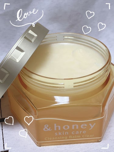 &honey クレンジングバーム クリア 90g/&honey/クレンジングバームを使ったクチコミ（2枚目）