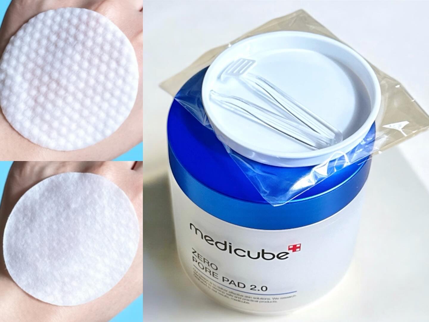 ゼロ毛穴パッド 2.0/MEDICUBE/トナーパッドを使ったクチコミ（1枚目）