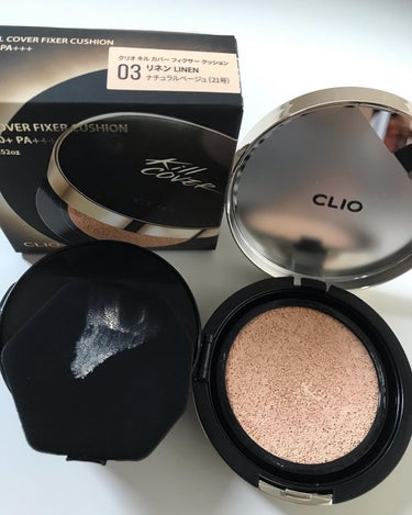 CLIO キル カバー フィクサー クッションのクチコミ「クッションファンデといえば！のCLIOさんからキルカバーフィクサークッションをいただきました。.....」（2枚目）