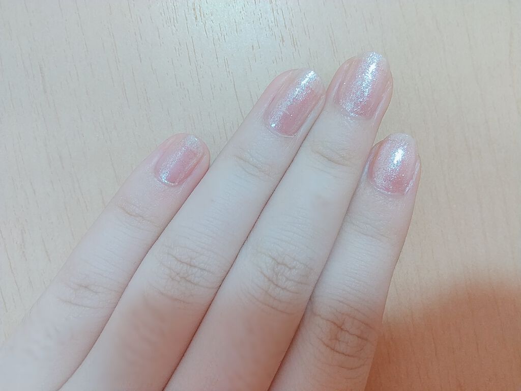 ダイソー エスポルール ネイルポリッシュ/エスポルール/マニキュアを使ったクチコミ（2枚目）