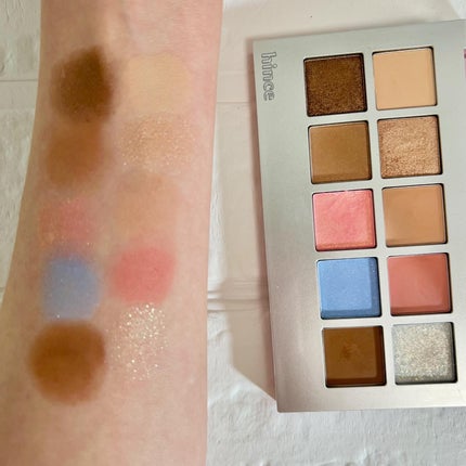 ニューデップスアイシャドウパレット/hince/アイシャドウパレットを使ったクチコミ(4枚目)