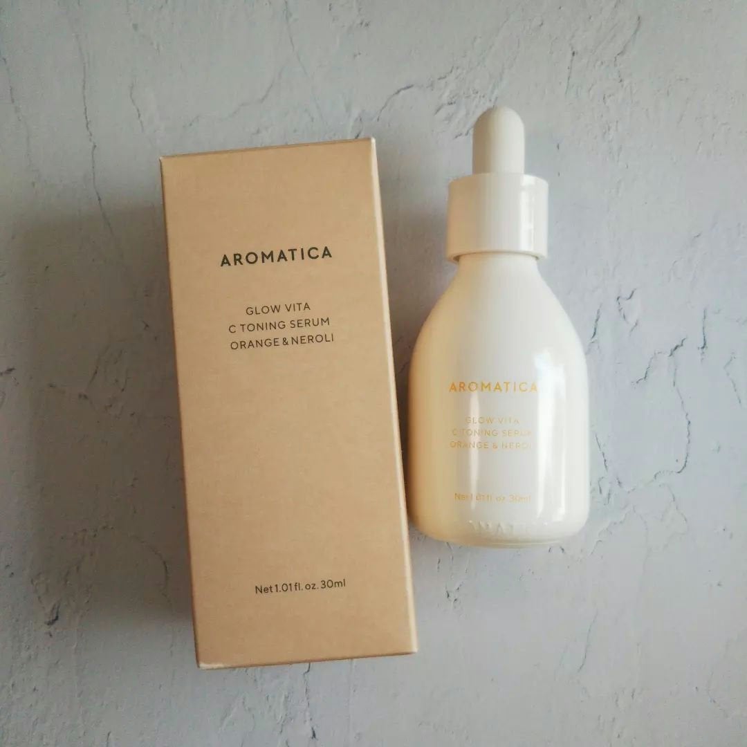 グロービタCトーニングセラム/AROMATICA/美容液を使ったクチコミ(1枚目)
